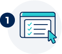 step 1 icon
