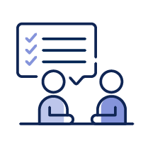 face to face interview icon