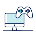 computer and game console
