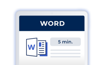 Word 5 minutes